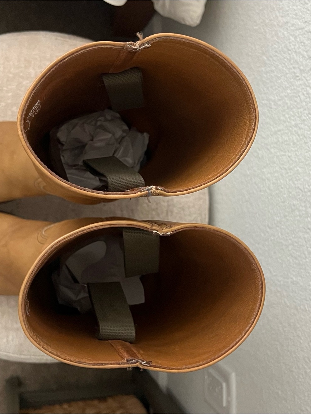 FRYE Campus 14L Boots in Banana - Picture 6 of 8